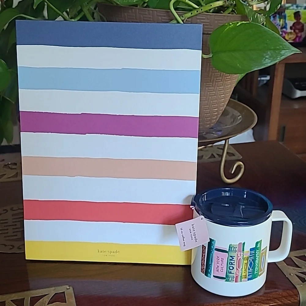 Kate Spade Clipboard & Coffee Mug